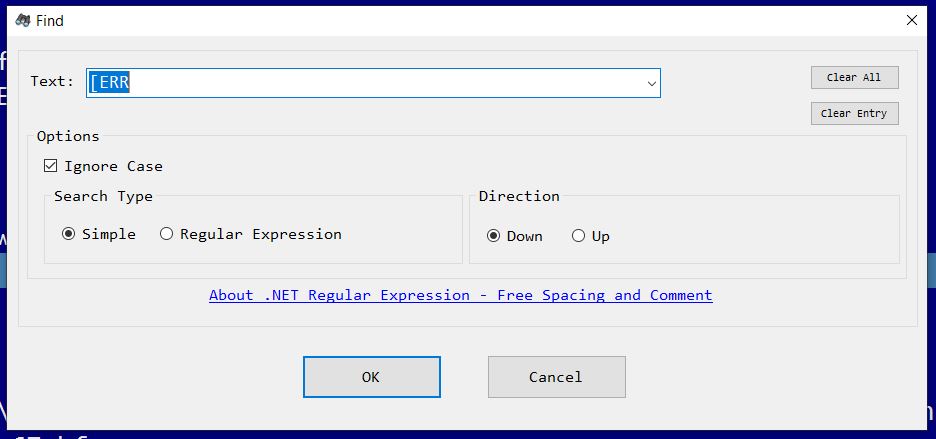fLogViewer - Log File Viewer Software